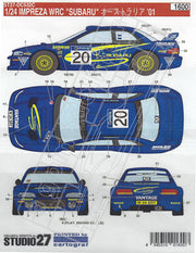 Studio27 Subaru Impreza WRC Rally Australia 2001-st27-dc532c-gpmodeling