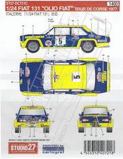Studio27 Fiat 131 Factory Color Tour de Course 1977-st27-dc721c-gpmodeling