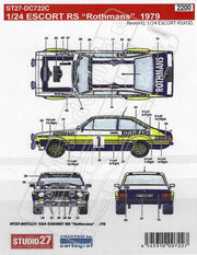 Studio27 Escort RS "R" 1979 Acropolis Rally-st27-dc722c-gpmodeling