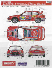 Studio27 Corolla WRC Rally di Monza 2004 #46-st27-dc732c-gpmodeling