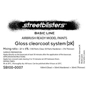 STREETBLISTERS GLOSS Clearcoat system (2k) SB100-0007