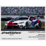 STREETBLISTERS Paints - BMW M Power Paint Set Paint Set (White, Light Blue, Dark Blue & Red) SB30-6055