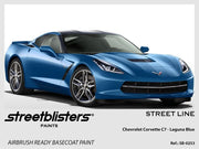 STREETBLISTERS Paints - Chevrolet Corvette C7 Laguna Blue Tintcoat SB-0253