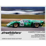 STREETBLISTERS Paints - David Piper Green (Ferrari 250LM, Lola T70 Mklll, Ferrari 365 P2 & Porsche 917K) SB30-6062