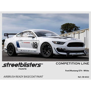 STREETBLISTERS Paints - Ford Mustang GT4 White SB30-6022