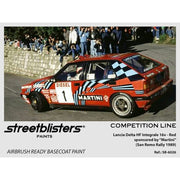 STREETBLISTERS Paints - Lancia Delta HF Integrale 16v Red Sponsored by Martini (San Remo Rally 1989) SB30-6026