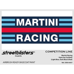 STREETBLISTERS Paints - Martini Racing Paint Set (Light Blue, Dark Blue & Red) SB30-6057