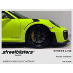 STREETBLISTERS Paints - Porsche Acid Green SB30-0295