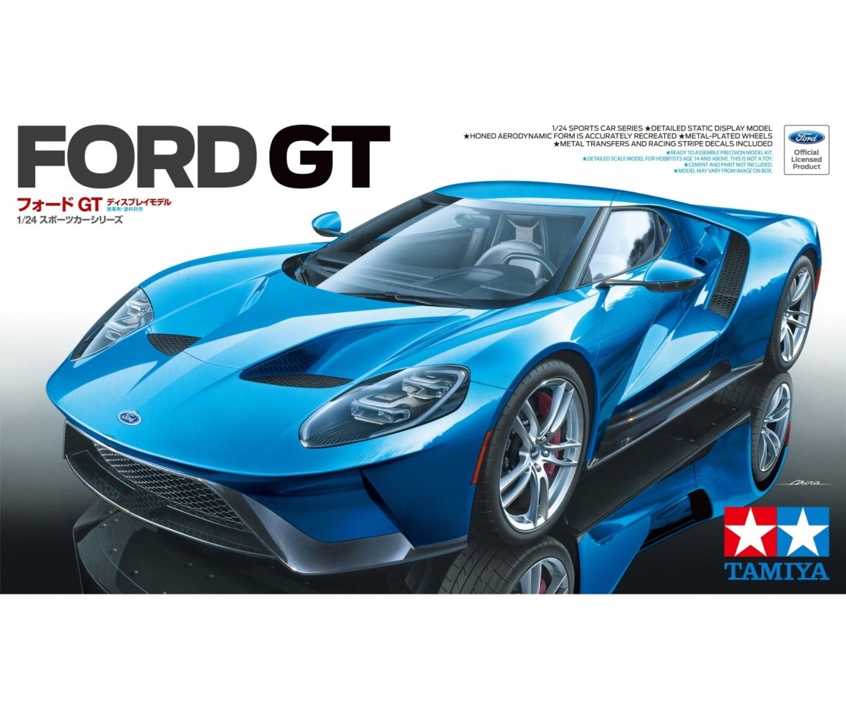 TAMIYA FORD GT 24346 plastic car model kit - GPmodeling