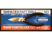 TAMIYA Sharp Pointed Side Cutter (Slim Jaw) - 74123