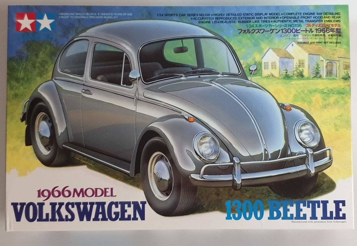 TAMIYA Volkswagen Escarabajo 1300 1966 GP-24136-TAM - GPmodeling