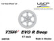 USCP TSW Evo R Deep with stance tires 17" 1/24 - 24W108-gpmodeling